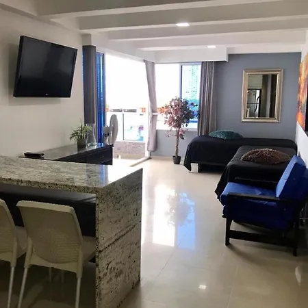 Apartamento Apartamento Totalmente Equipado A Media Cuadra De La Playa Del Laguito