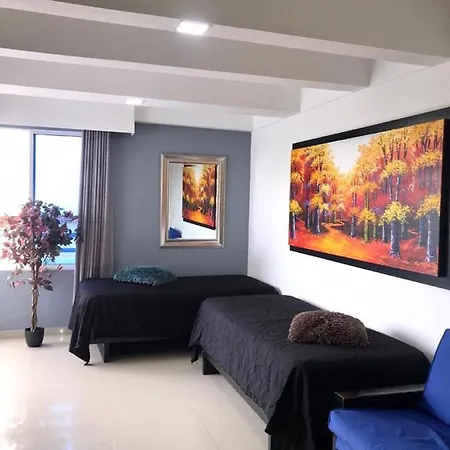 Apartamento Totalmente Equipado A Media Cuadra De La Playa Del Laguito Apartamento Cartagena